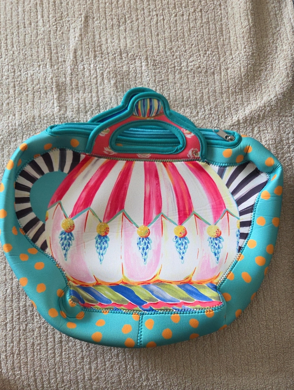Mackenzie child's neoprene teapot bag